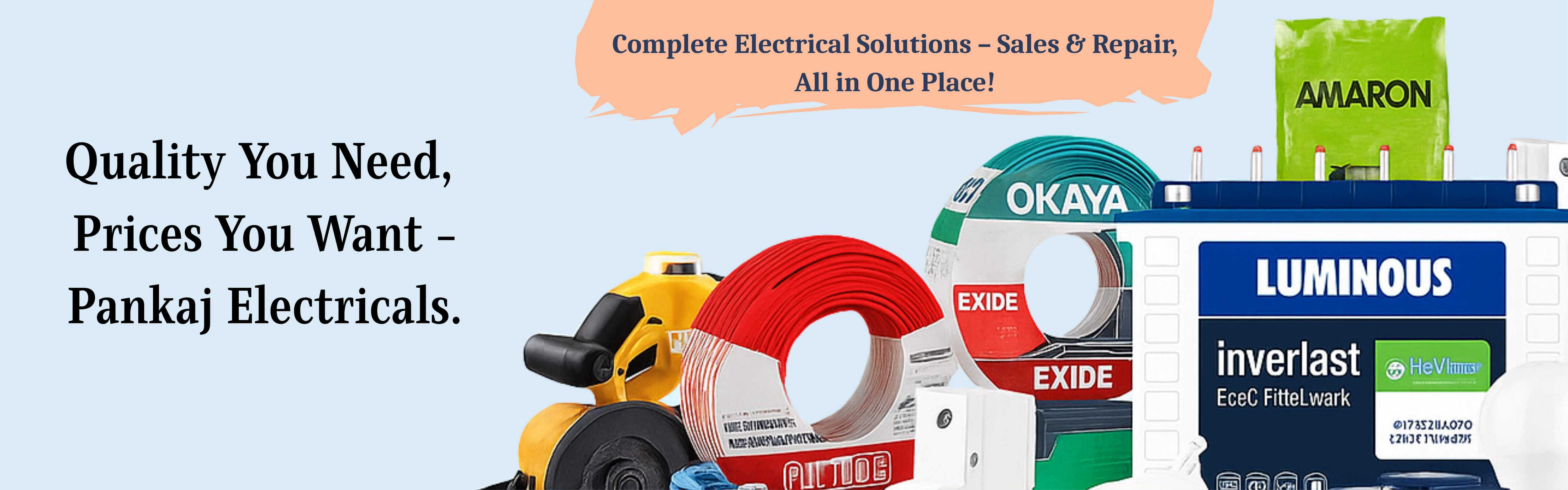 Hero banner 2 showing featured product